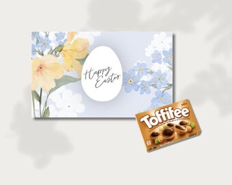 Easter Toffifee banderole Flower