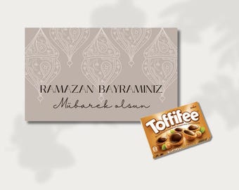 Toffifee banderole Bayram brown