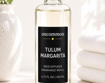 Recambio para difusor de varillas de lima y cítricos / Fragancia de lujo para el hogar / Agave y tequila / Margarita de Tulum