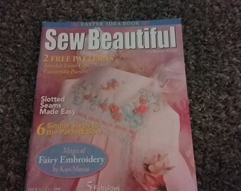 Sew Beautiful with Martha Pullen Mar/April 2008 Issue No. 117 Free Patterns