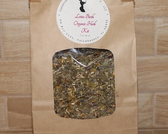 Organic Lotus Birth Herb Kit - 7 oz