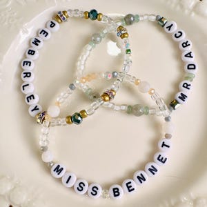 Pride and Prejudice Bracelet Stack, Book Lover Gift