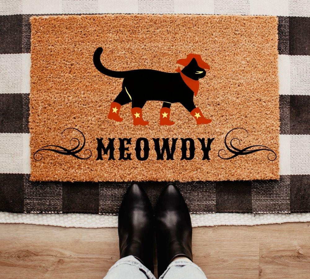 ラグ・カーペット KEY DOG&KEY CAT DOOR MAT Cat Doormat - Etsy