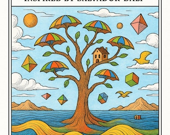 Libro para colorear surrealista: Arte psicodélico alucinante (Descargar PDF)