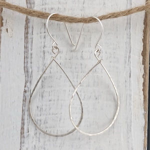 Sterling Silver Teardrop Earrings