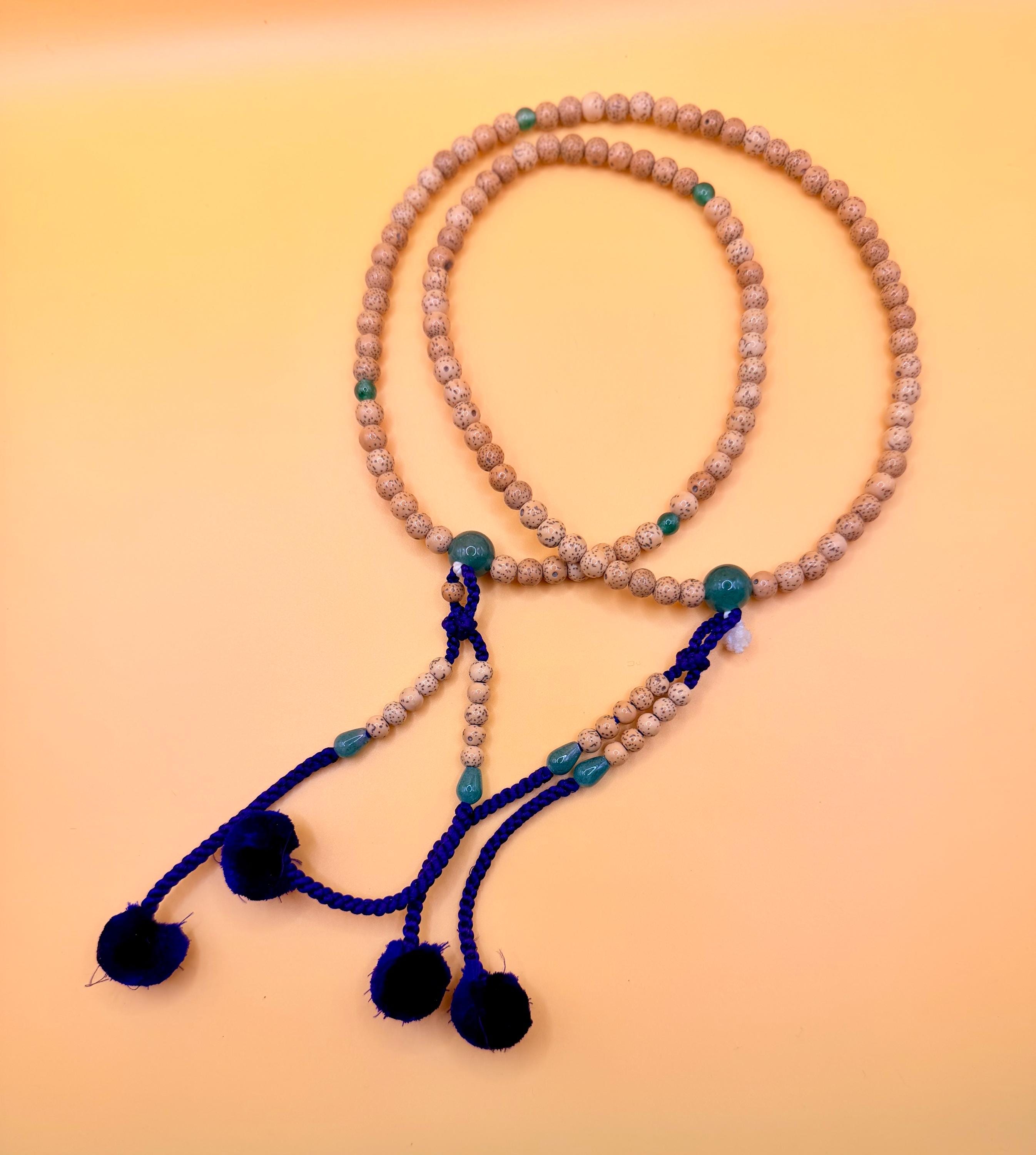 Star & Moon Bodhi Seed Bracelet -natural Aventurine New image 5