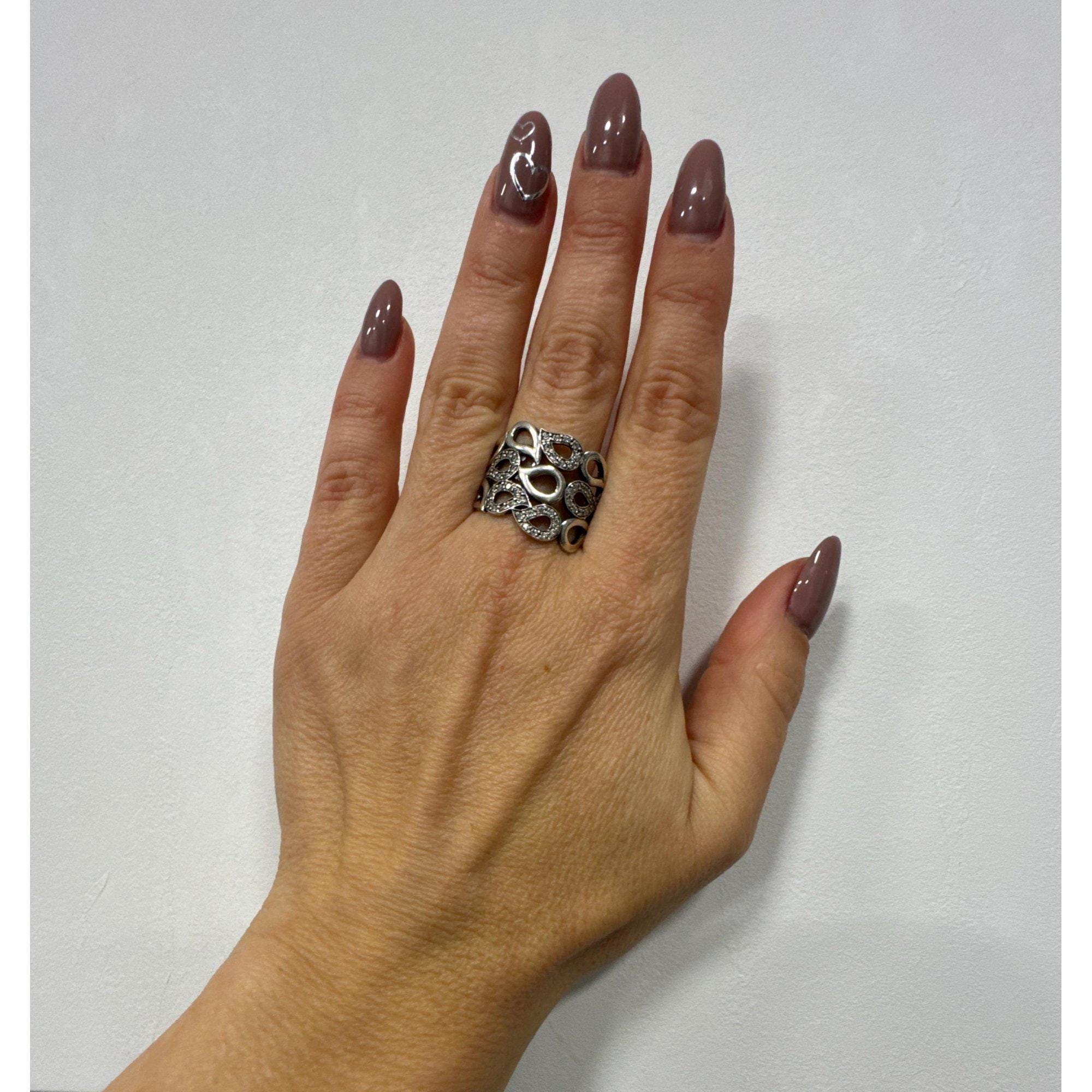 Sterling Silver Ring, UK Size S1/2 image 2