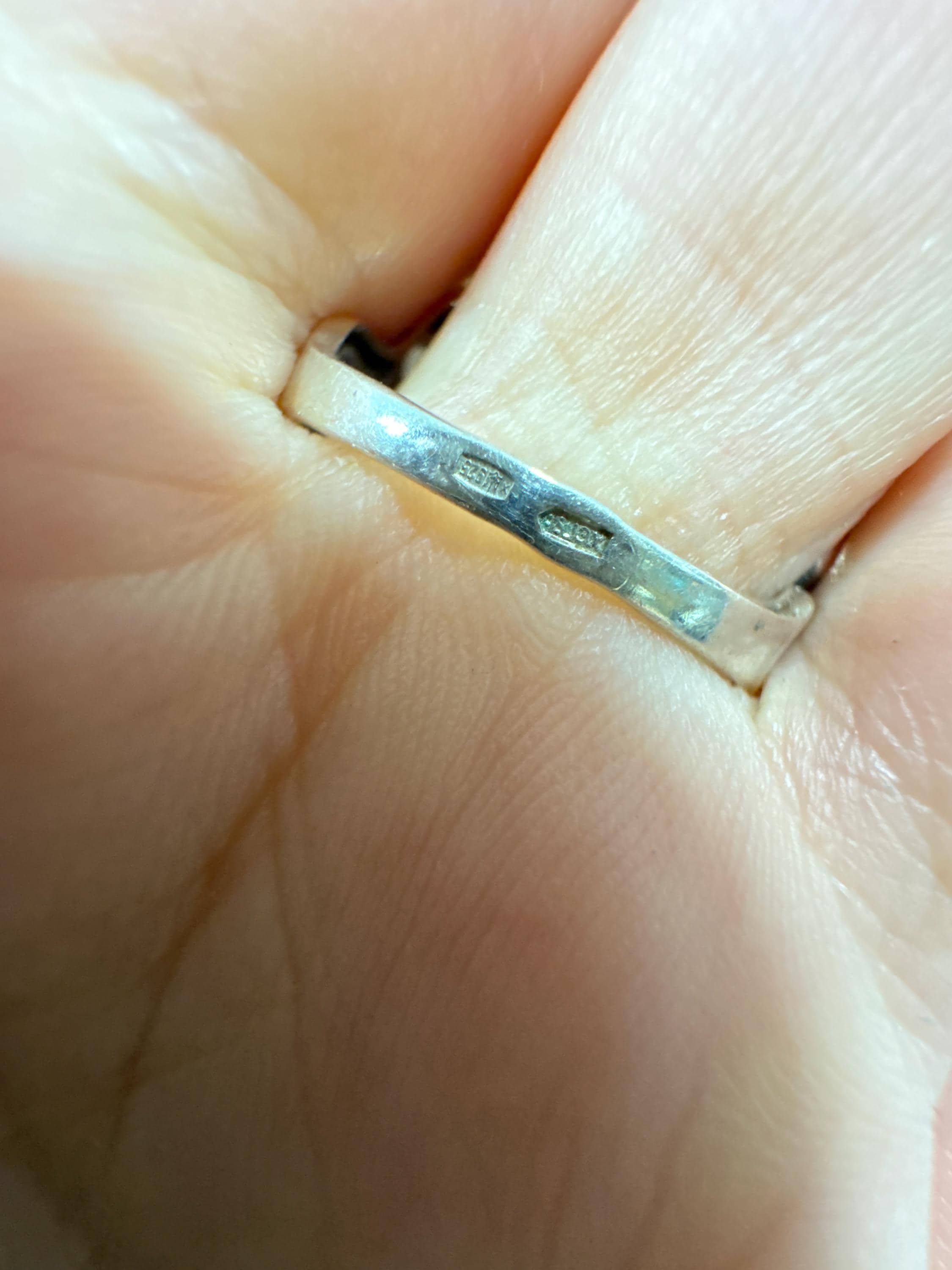 Sterling Silver Ring, UK Size S1/2 image 4