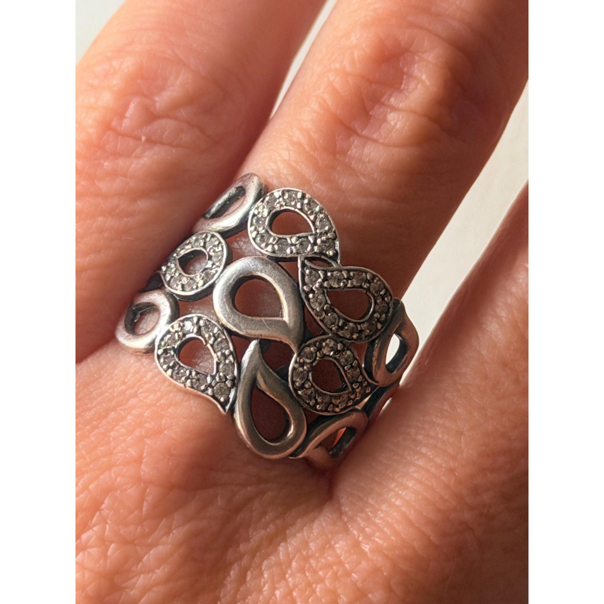 Sterling Silver Ring, UK Size S1/2 image 3