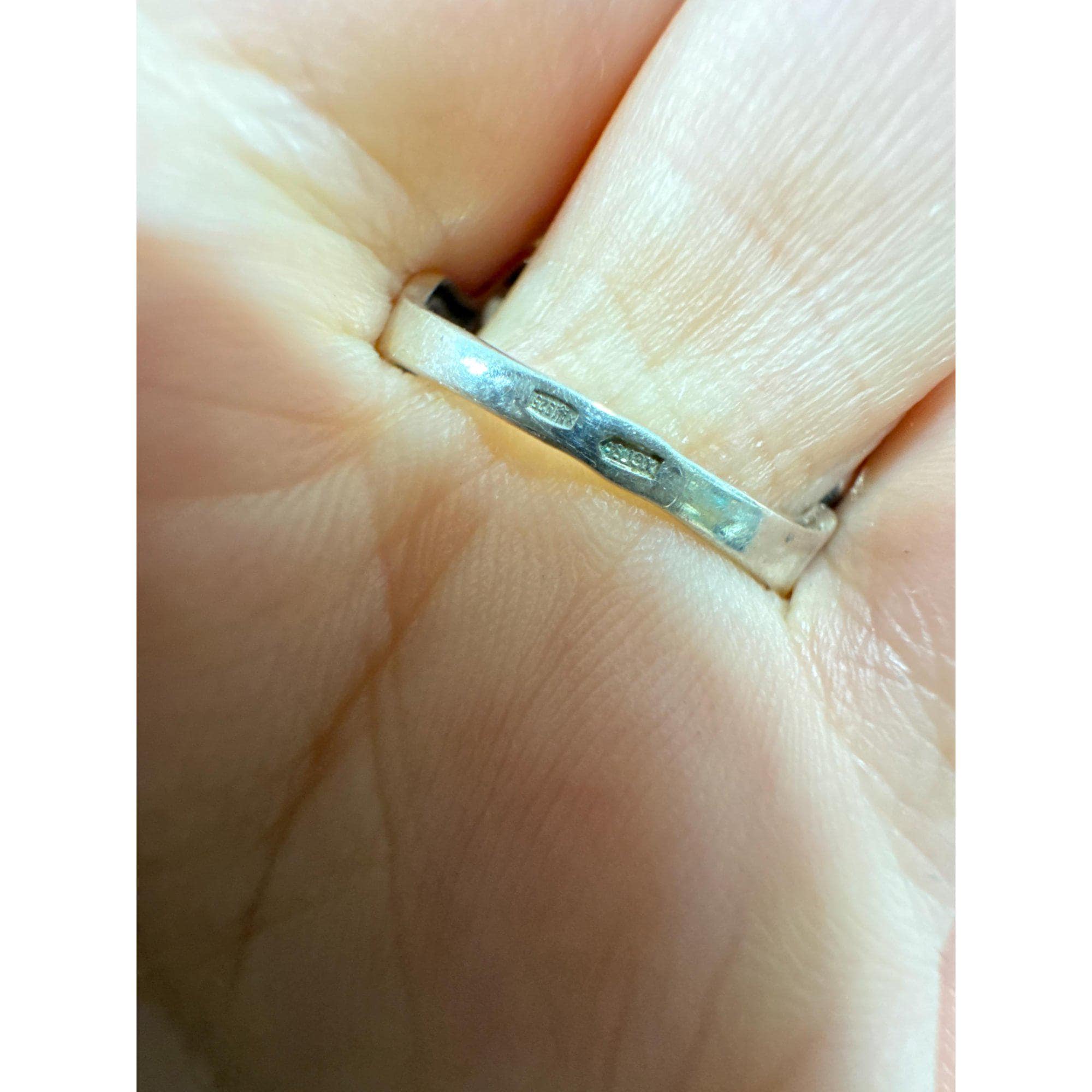 Sterling Silver Ring, UK Size S1/2 image 4