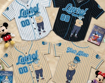 Personalized Laurel Lightfoot Baseball Jersey, Custom Name Number Cute Elf Mom Shirt, Movie Fan Gift for Women