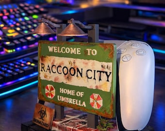 Resident Evil Requiem Universal Controller Holder-3D Printed-Desk Decoration-Fan Made Gift-Handpainting
