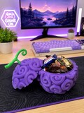 Devil Fruit Box-Gomu Gomu Candy Storage Box 3D Printed-Desk Decoration-One Piece Fan-One Piece Gift