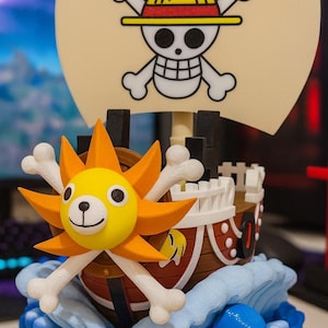 Thousand Sunny Controller Holder-One Piece Gift,Joystick Holder,Desk Decoration