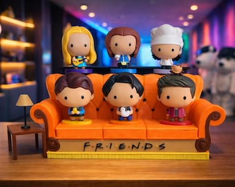Friend's Movie Central Perk Couch Stand Display for Happy Meal Toys collection-Perfect Gift-Desk Decoration