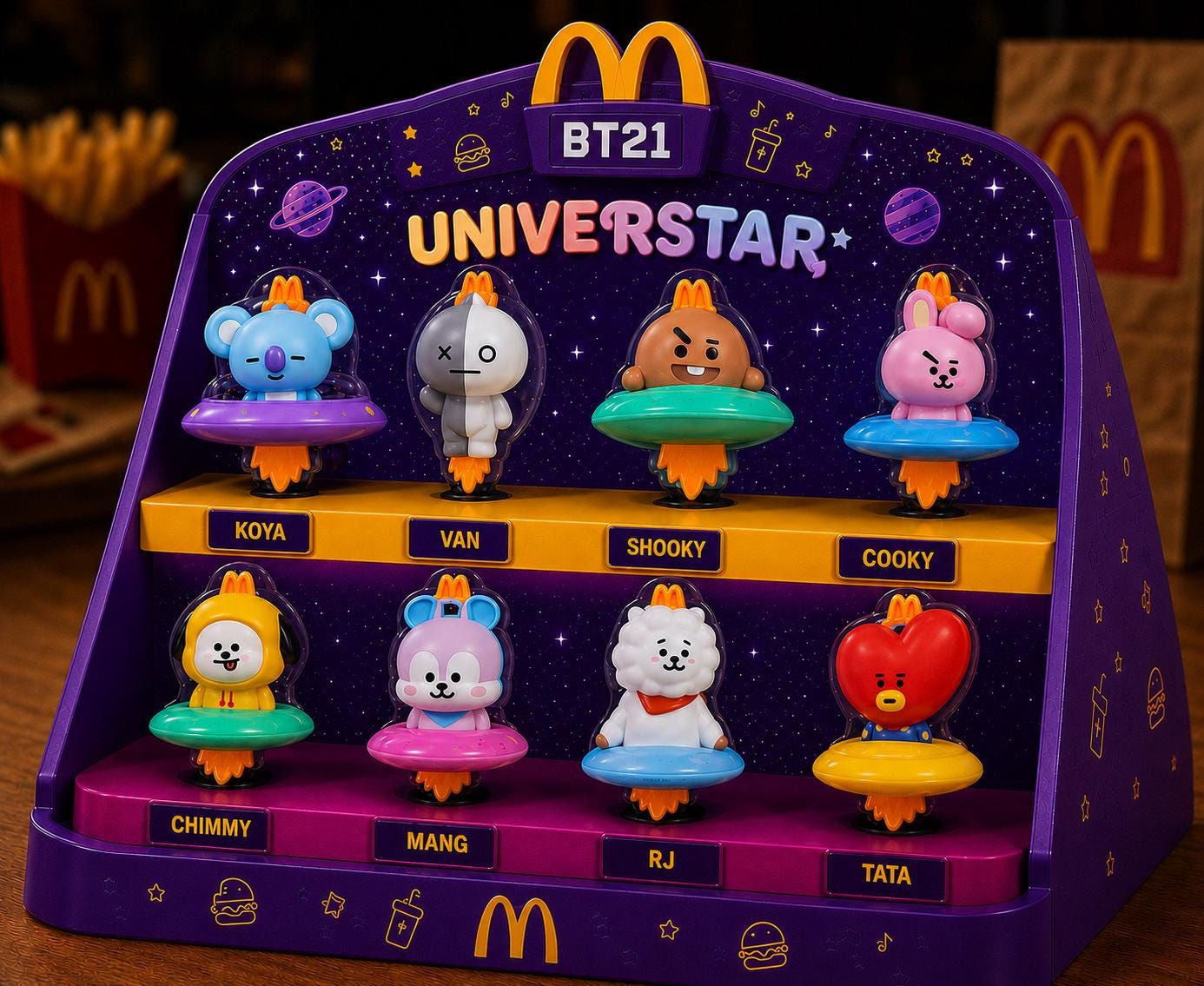 【新品未開封】BTS✖︎McD Mac マクドナルドパーカー&ミニバックセット Bts mcdonalds - Etsy 日本