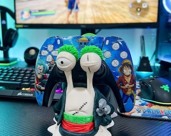 Zoro Mushi Denden Controller Holder-One Piece Gift,Joystick Holder, Desk Decoration