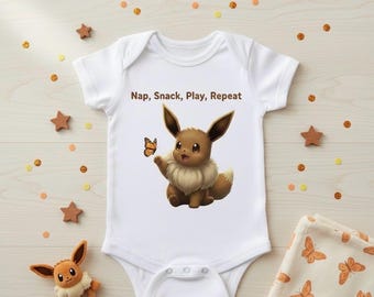 Cute Fox Baby Onesie – Adorable Infant Bodysuit – Newborn Gift