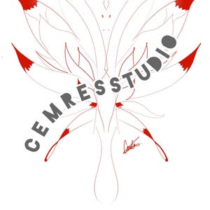 Original Hand Drawn Tattoo Design-Butterfly, Digital Download