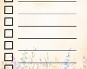 Daily Cleaning Checklist Printable | Home Cleaning Planner PDF | Simple Household Routine Organizer | Instant Download