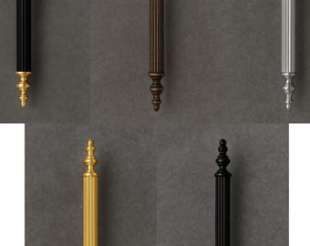 Rustykalne, luksusowe uchwyty do szafek – nowoczesne, rustykalne uchwyty do szuflad, czarne, złote, chromowane, antyczny mosiądz, gałki do mebli kuchennych