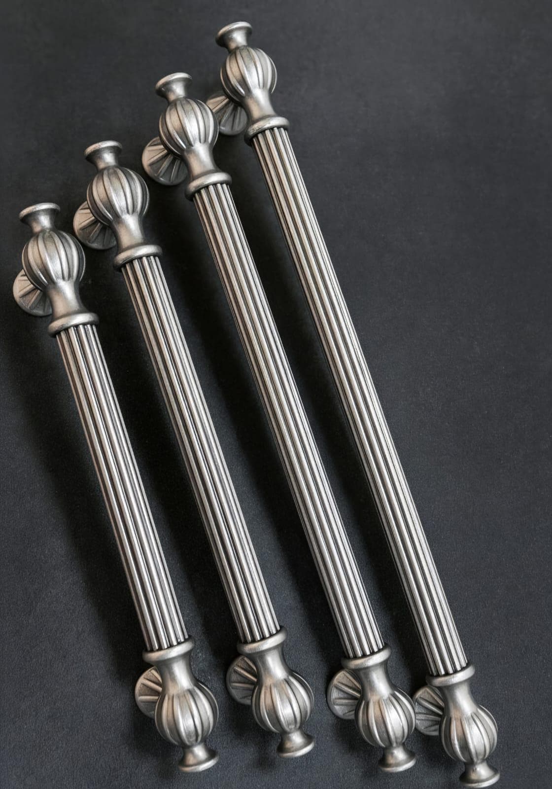 Metallic Handle Luxury Modern Metal Cabinet Handles – Country Kitchen Drawer Pulls ...