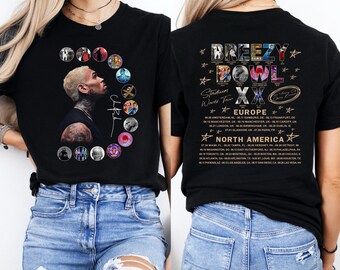 Chris Brown Breezy Bowl Tour Shirt, Concert Tee