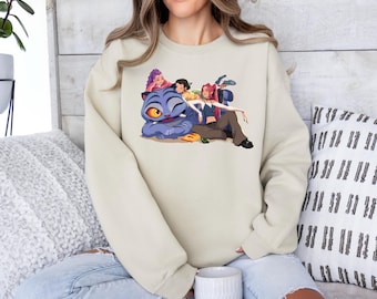 Huntrix Sweatshirt, Kpop Demon Hunters Derpy Tiger Graphic