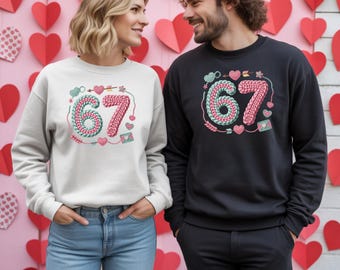 Sudadera con capucha para pareja, San Valentín 67