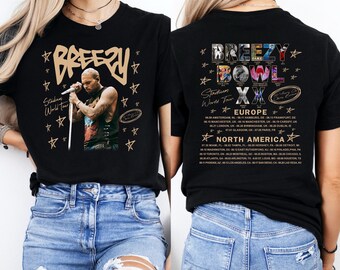 Chris Brown Breezy Bowl Tour T-Shirt