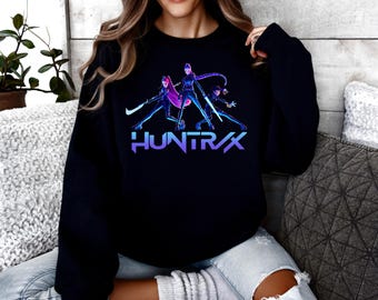 Huntrix Girls Sweatshirt, Demon Hunter Fan Hoodie, Kpop Movie Shirt