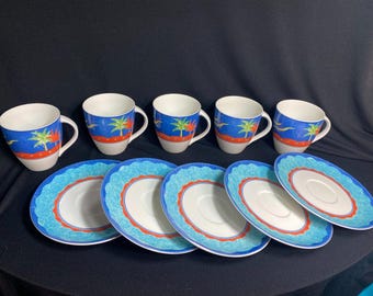Vintage Royal Crown Derby Traditional Imari 2451 Cup and Saucer