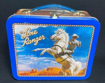 1998 Hallmark Lone Ranger School Days Mini Lunch Box 1950s Style New Sealed