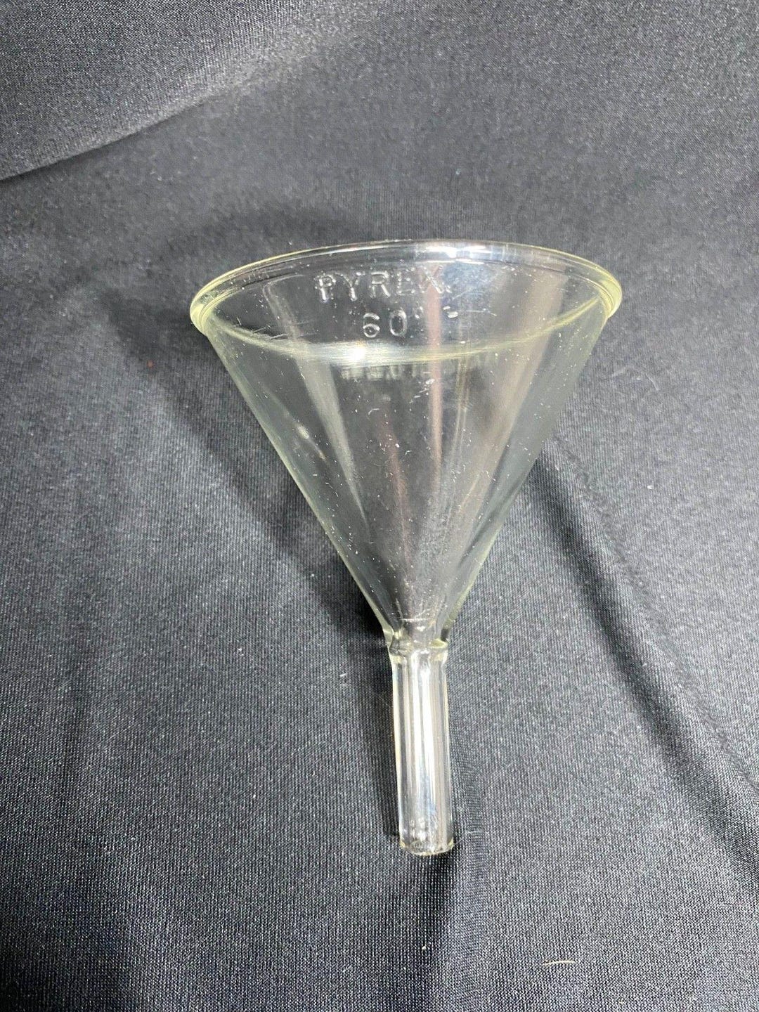Vintage Pyrex Glass Funnel 60 Degree - Etsy