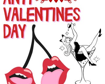 Anti-Valentine’s Day swearing  funny coloring pages for adults. Coloring book to download.
