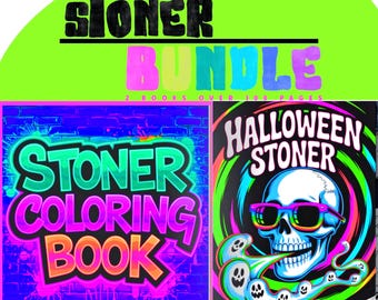 Stoner Coloring Book Bundle – Summerween GCOLORING, Relaxing Pages (PDF Download)