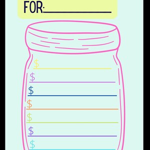Sparmålsspårare – Mason Jar Variety Pack (digital nedladdning) bild 6