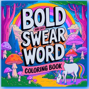 Páginas para colorear divertidas y fáciles con frases groseras. 83 páginas. Descarga e imprime el libro para colorear en PDF. Páginas para colorear digitales.