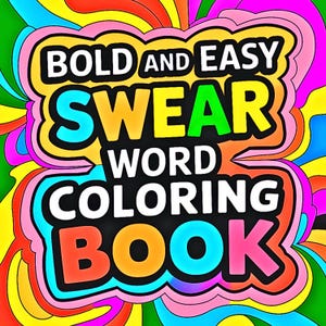 Dibujos para colorear divertidos y fáciles de usar con palabrotas. 57 páginas para colorear. Descarga, imprime y colorea en PDF.