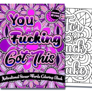 Libro para colorear con frases motivacionales, "Eres el que lo tiene todo", palabras graciosas. Páginas para colorear divertidísimas. Descarga PDF al instante, imprime y colorea.