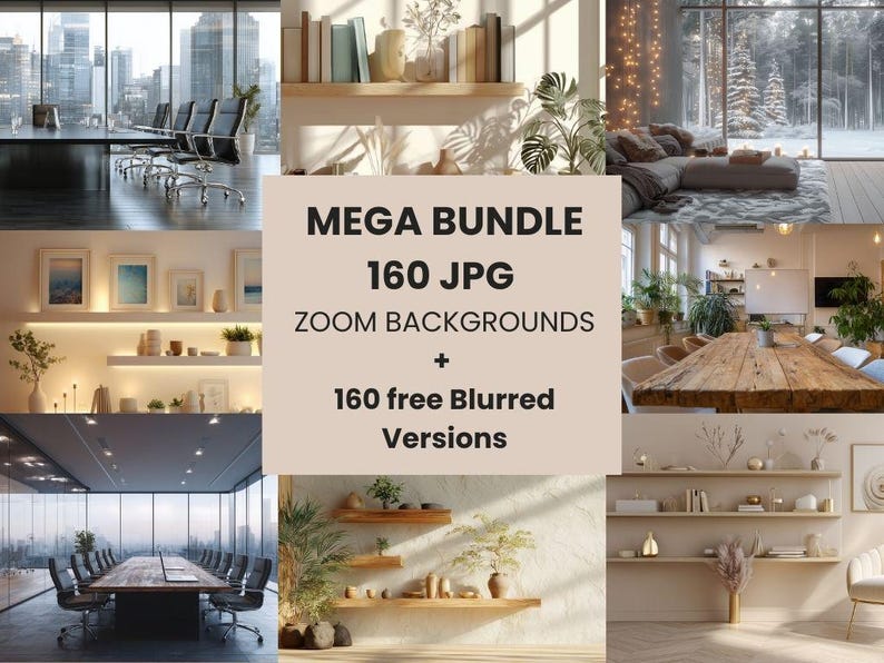 Xp Backdrop Zoom Zoom Backgrounds Mega Bundle – 160 JPG Backdrops + 160 Free Blurred ...