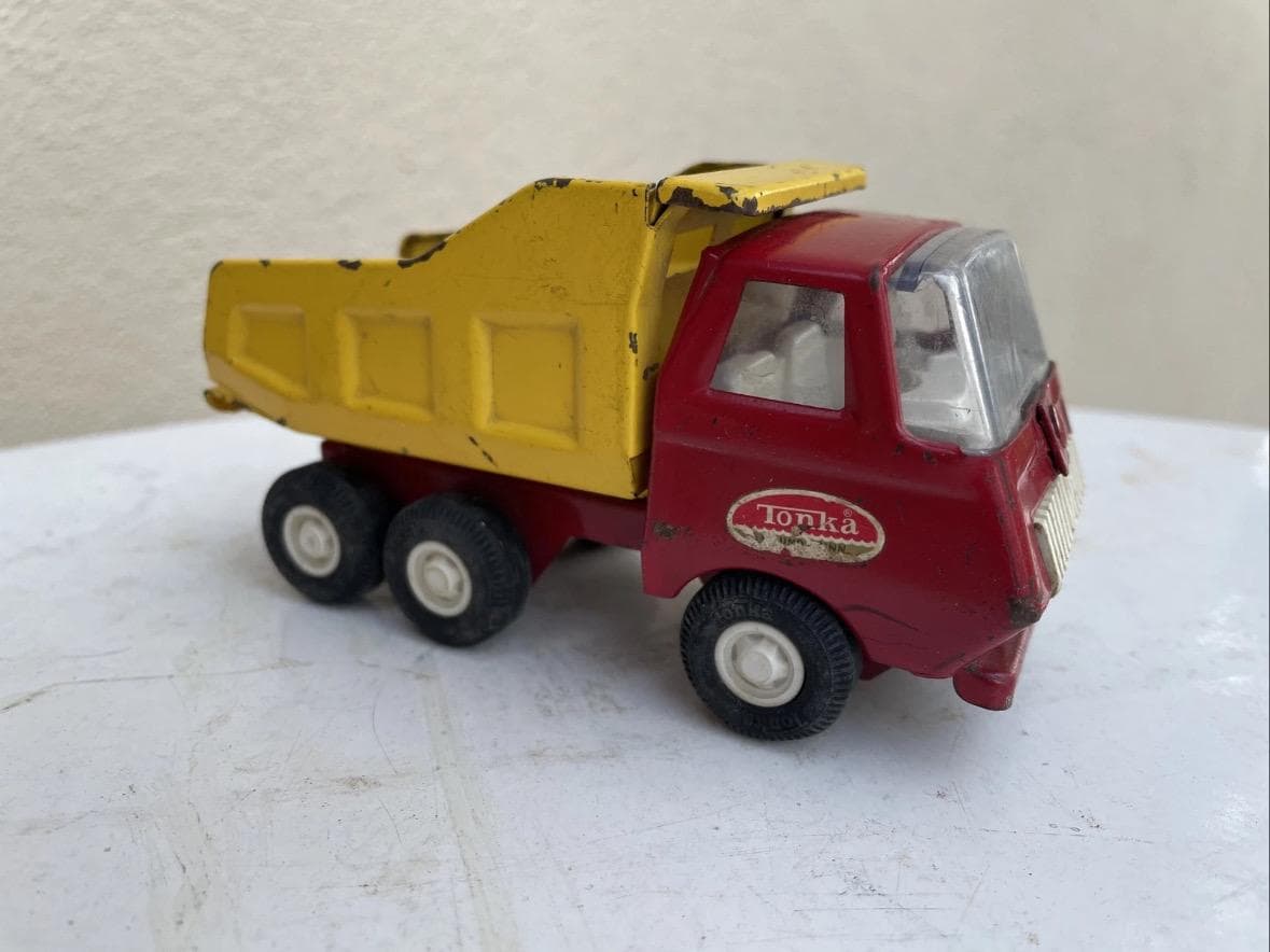 Yellow tonka truck - Etsy México, image size:1179x884