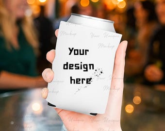 Party Can Cooler Mockup: Blank (PSD, PNG, JPG Digital Download)