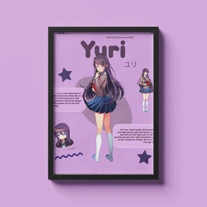 Doki doki literature club poster - Etsy 日本