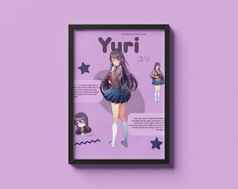 Doki Doki Literature Club! Yuri Poster
