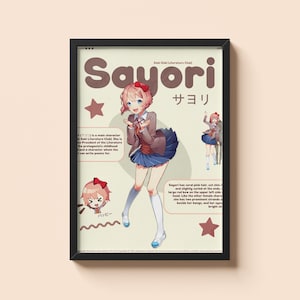 Doki doki literature club poster - Etsy 日本