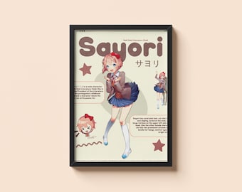 Doki Doki Literature Club! Sayori Poster