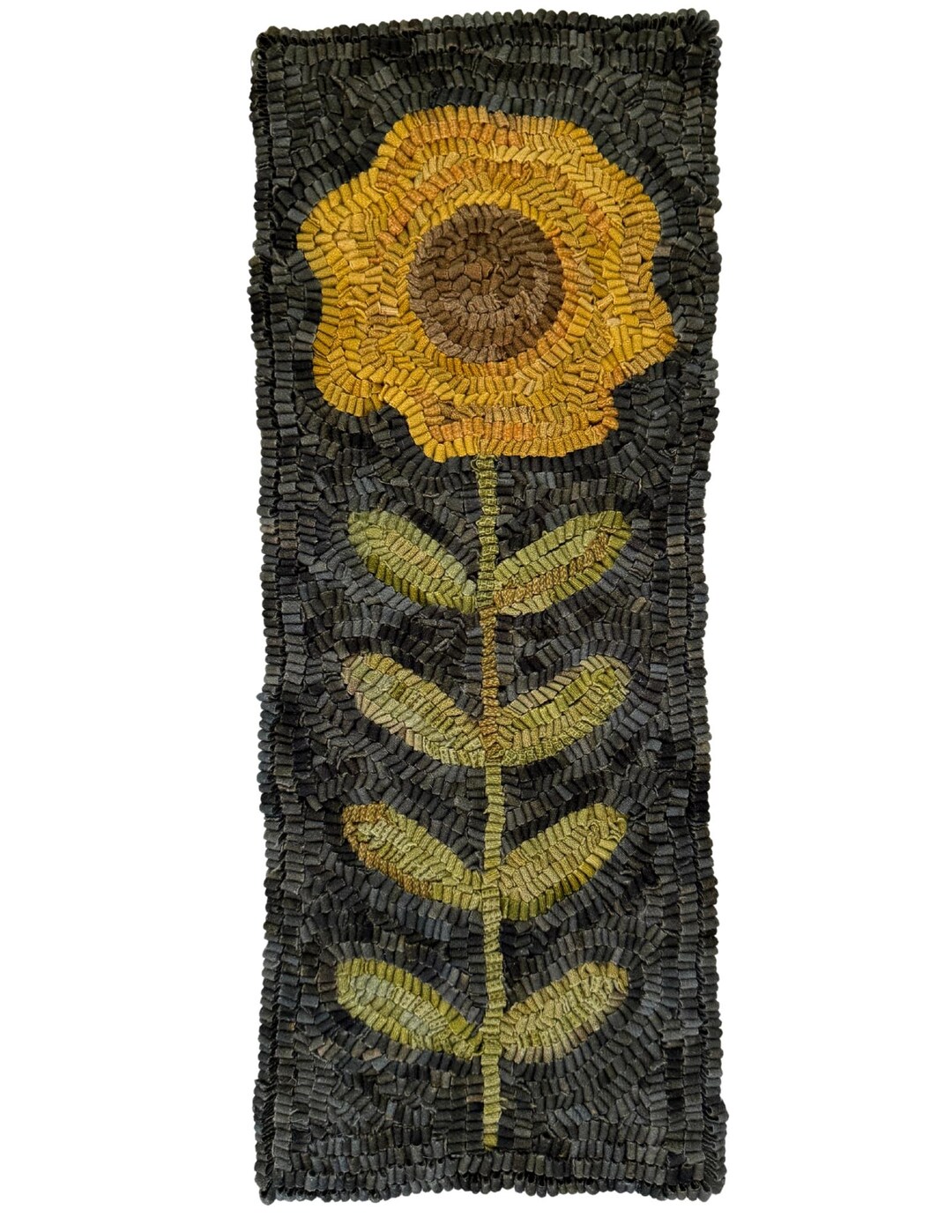 RUG HOOKING KIT - Old Fashioned Tall Sunflower on Linen - Etsy