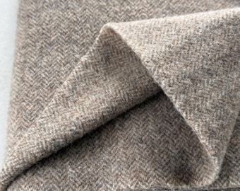Stone Age  - 100% Wool Fabric Fat 1/4 Yard {16"x28"} For Rug Hooking -  Washed And Ready To Use