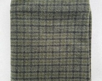 Fiddlehead- 100% Wool Fabric Fat 1/4 Yard {16"x28"} For Rug Hooking -  Washed And Ready To Use